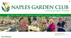 Desktop Screenshot of naplesgardenclub.org